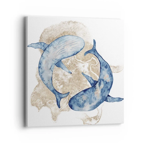 Quadro su tela - Stampe su Tela - Amicizia o amore? - 40x40 cm