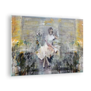 Quadro su vetro - Classico e moderno - 70x50cm - Classica e moderna - Decorazione murale moderna per soggiorno e camera da letto ARTTOR