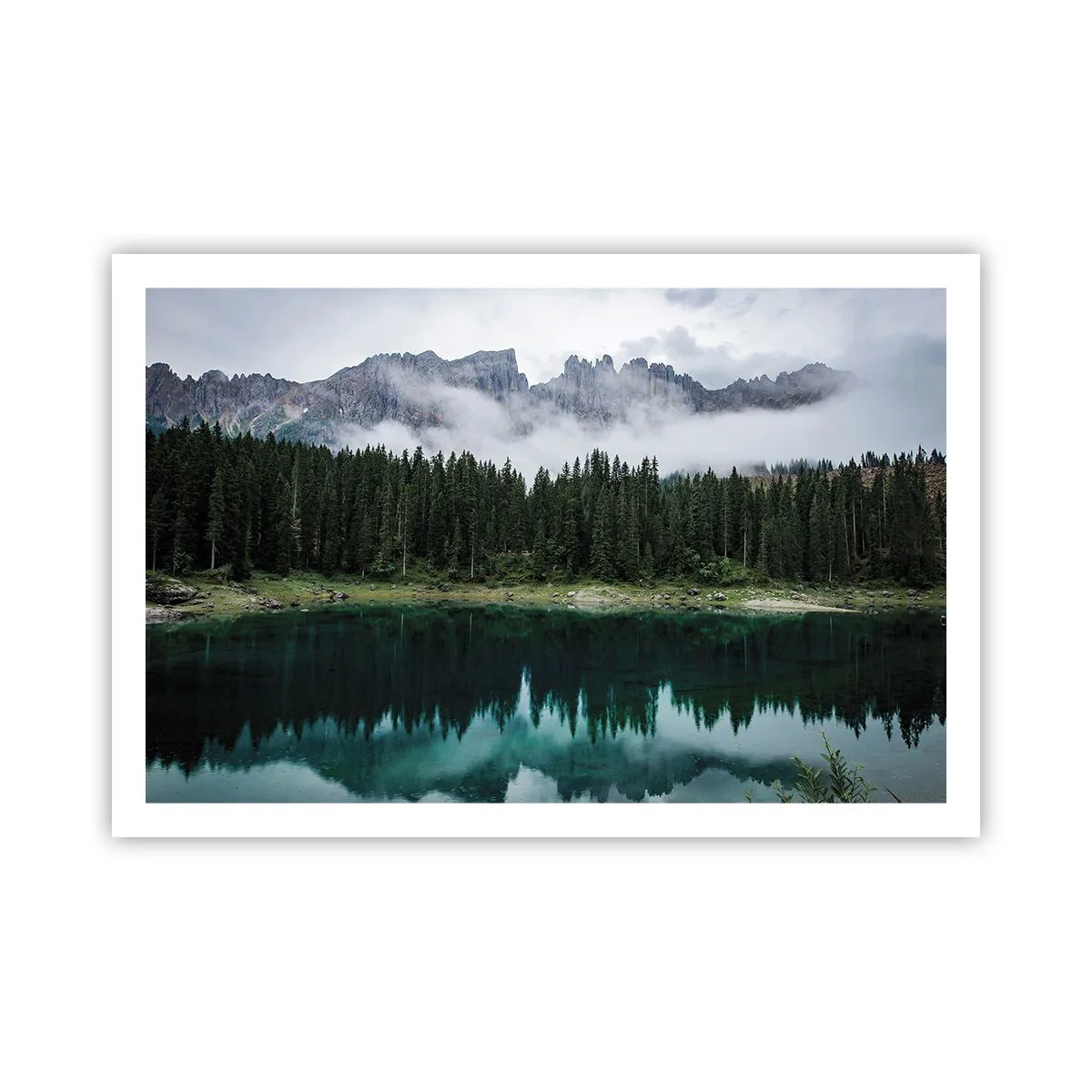 Poster - Silenzio, non svegliamo l'acqua che dorme... - 91x61 cm