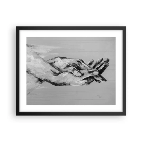 Poster in cornice nera - Inizio... - 50x40 cm