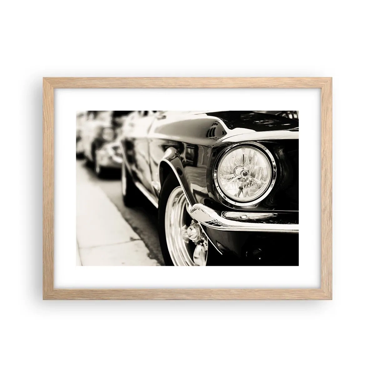 Poster in cornice rovere chiaro - Bellezza intramontabile - 40x30 cm