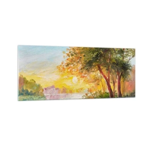 Quadro su vetro - Et in Arcadia ego - 100x40 cm