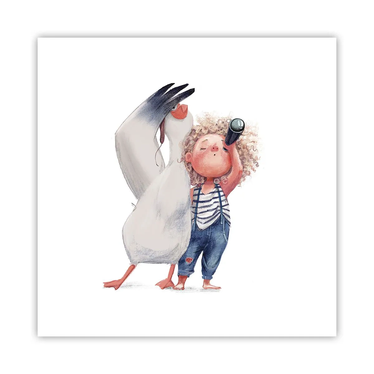 Poster - Il progetto di un grande viaggio - 40x40 cm