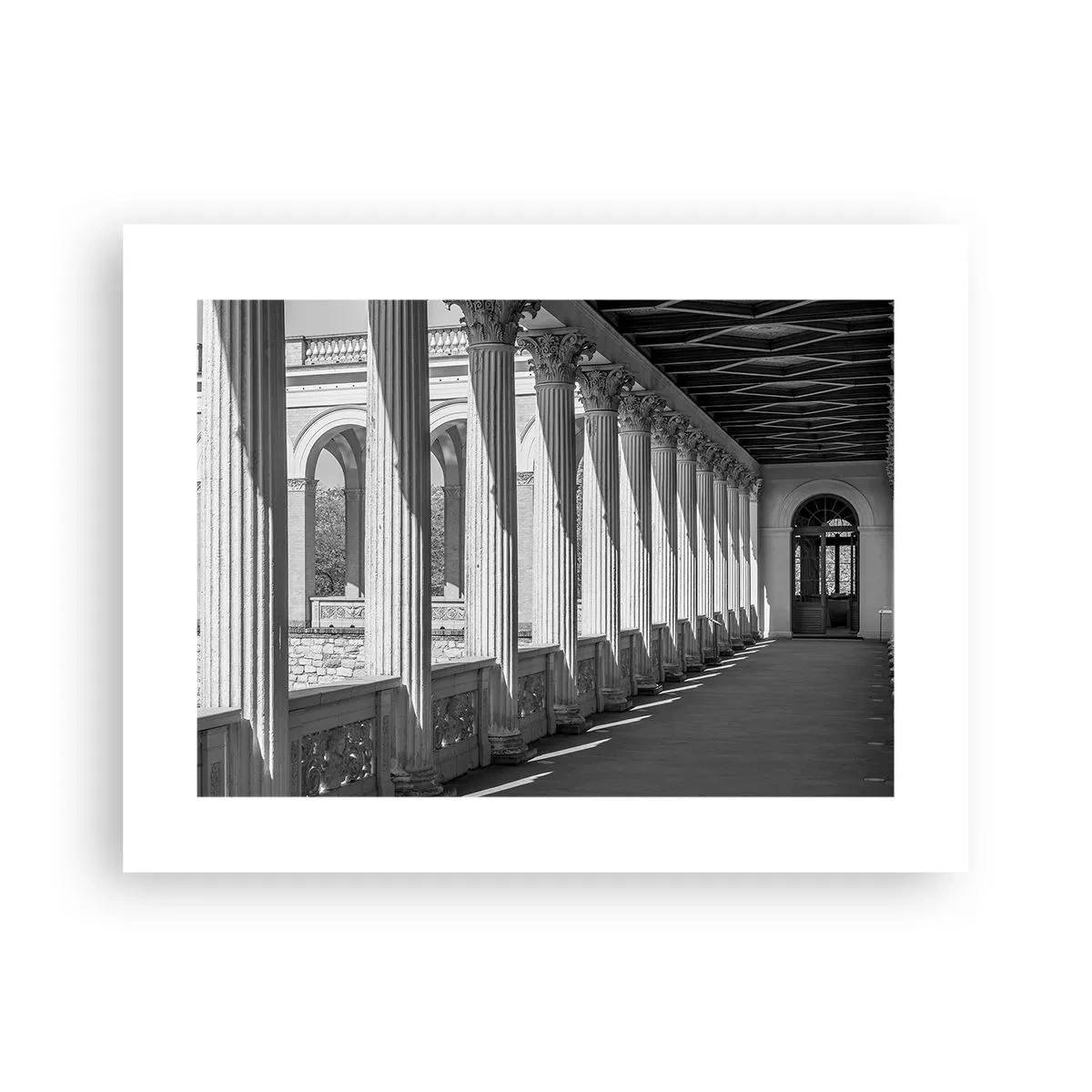 Poster - Portico soleggiato - 40x30 cm