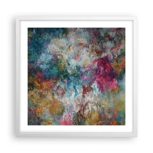 Poster in cornice bianca - In piena fioritura - 50x50 cm