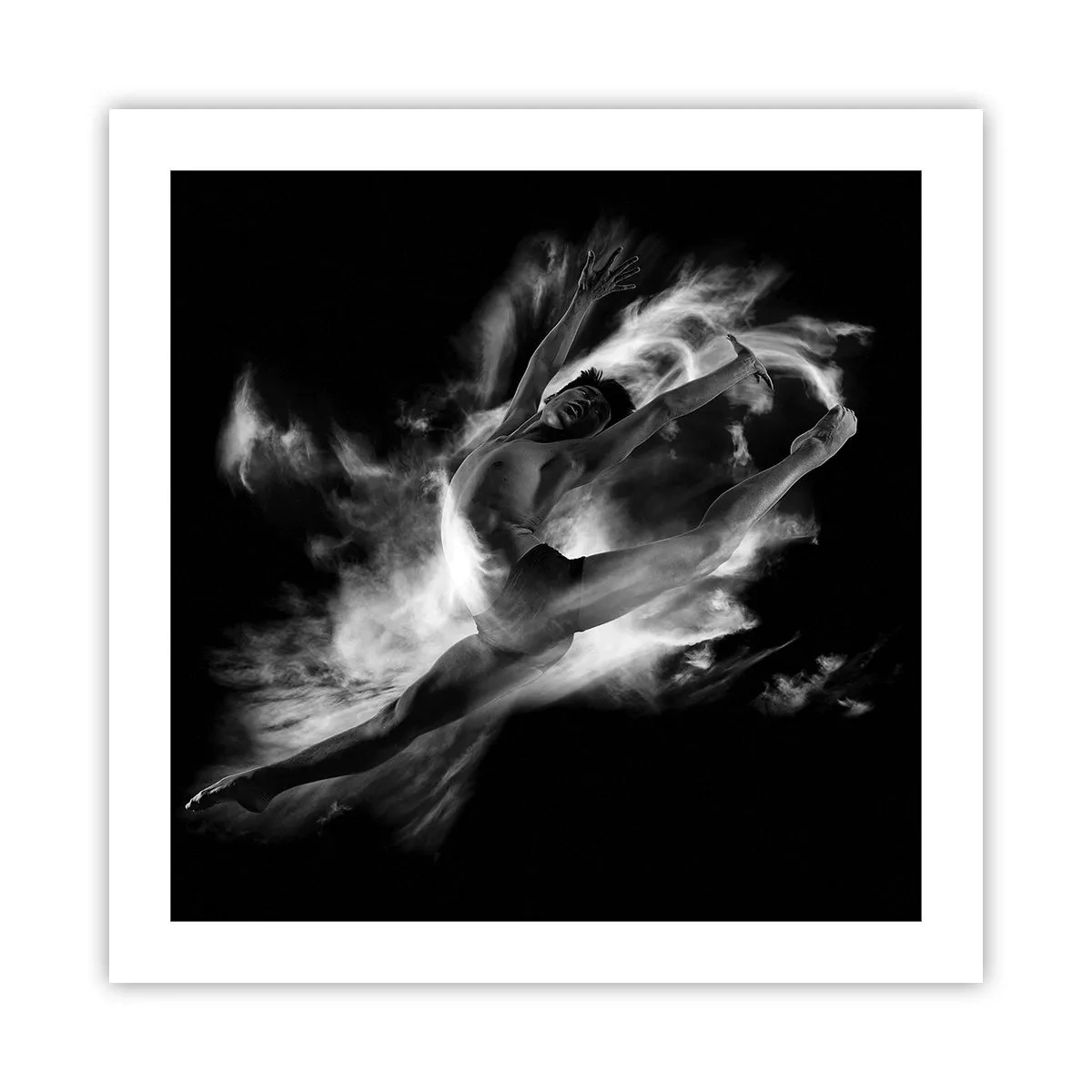 Poster - Fermo in volo - 50x50 cm