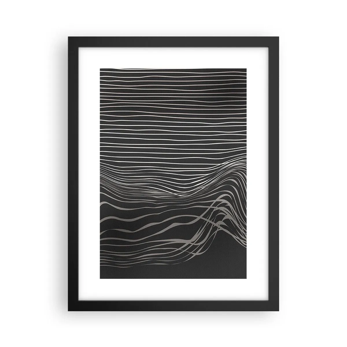 Poster in cornice nera - Ritmo e accento - 30x40 cm