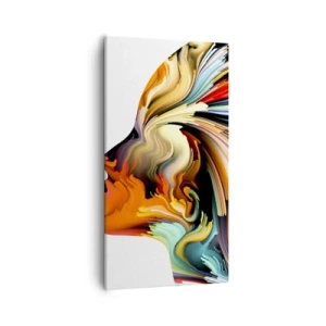 Quadro su tela - Stampe su Tela - Esplosione di fantasia - 55x100 cm