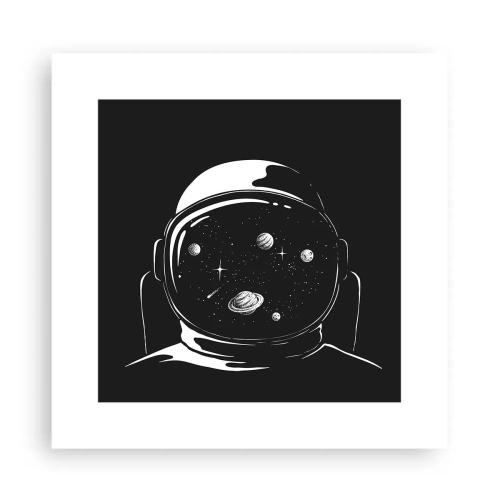Poster - Panorama niente male - 30x30 cm