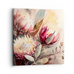 Quadro su tela - Stampe su Tela - Di profilo e di fronte - 40x40 cm