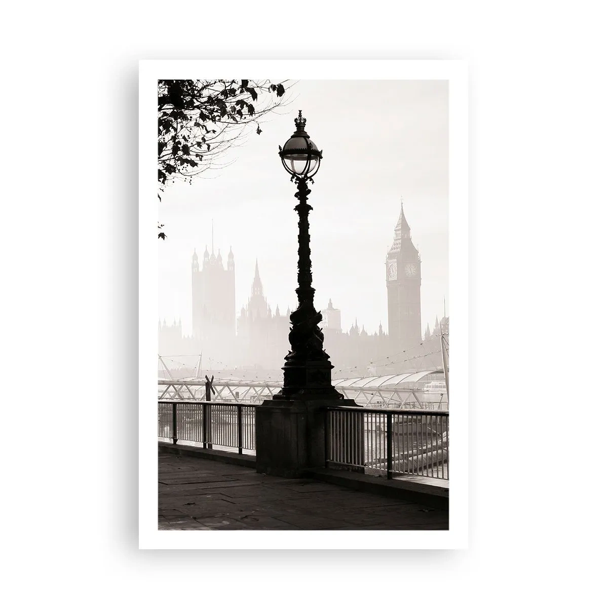 Poster - Un mattino a Londra - 61x91 cm