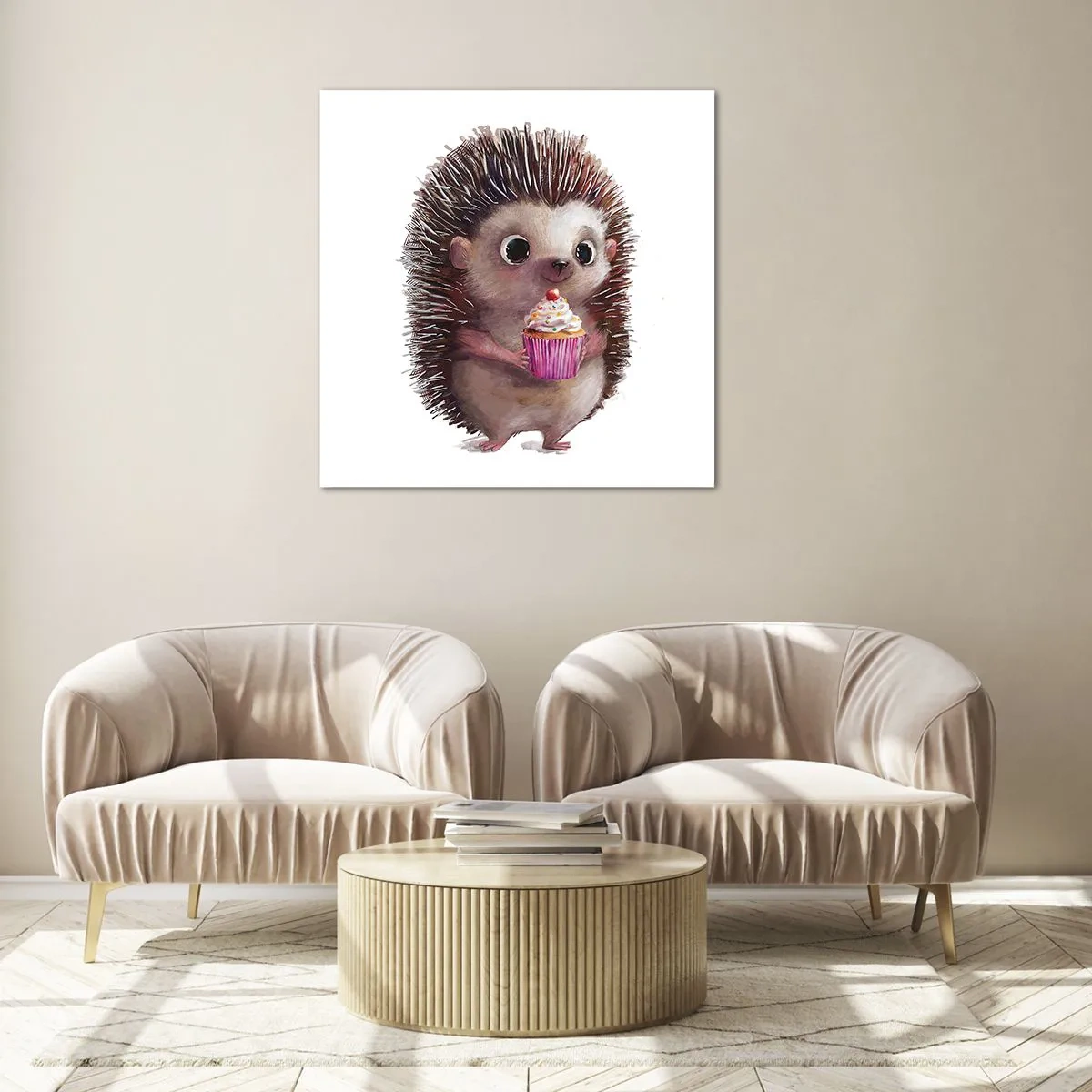 Quadro su vetro - Festa ogni giorno - 30x30 cm