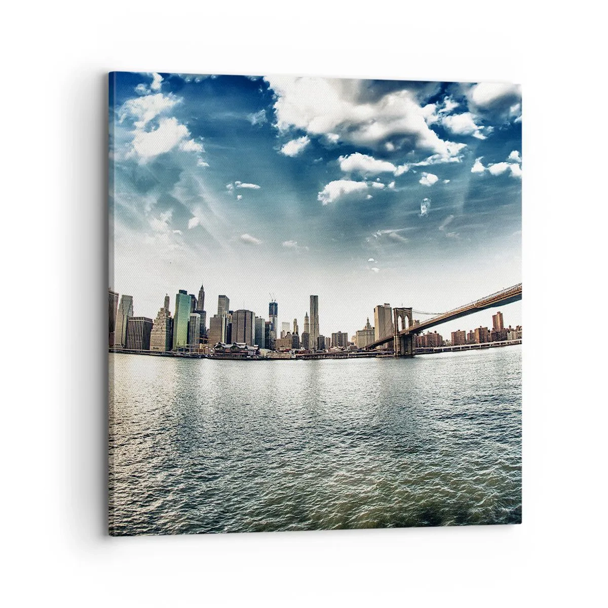 Quadro su tela - Stampe su Tela - L'isola di vetro - 70x70 cm