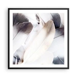 Poster in cornice nera - Quasi angeliche - 60x60 cm