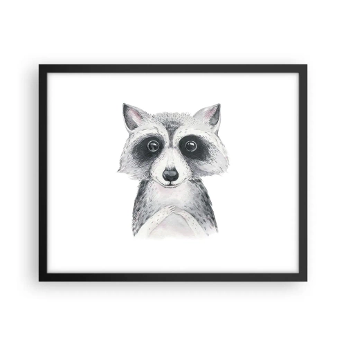 Poster in cornice nera - Un attimo di commozione - 50x40 cm