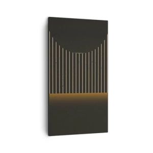 Quadro su tela - Stampe su Tela - Esaminare l'oscurità - 45x80 cm