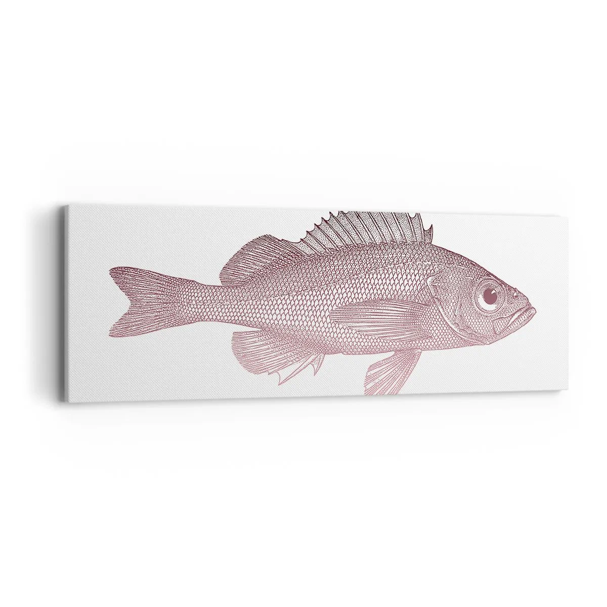 Quadro su tela - Stampe su Tela - Il pesce dagli occhi enormi - 90x30 cm