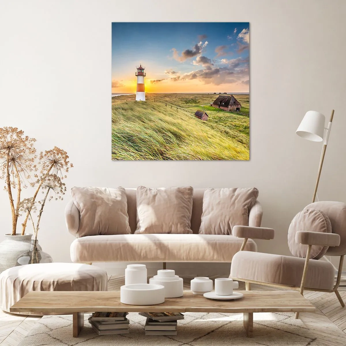 Quadro su tela - Stampe su Tela - Tra le onde - 40x40 cm