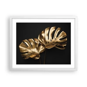 Poster in cornice bianca - I tesori della natura - 50x40 cm