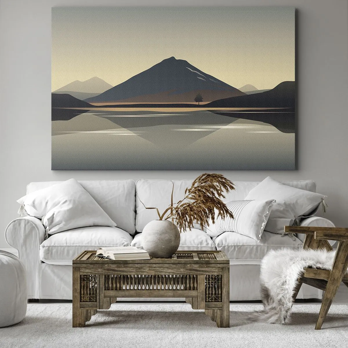 Quadro su tela - Stampe su Tela - Immagine speculare - 70x50 cm