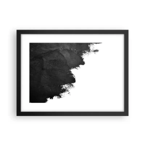 Poster in cornice nera - Gli elementi: la terra - 40x30 cm