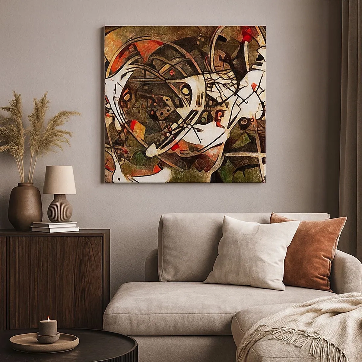 Quadro su tela - Stampe su Tela - Senti il movimento? - 30x30 cm