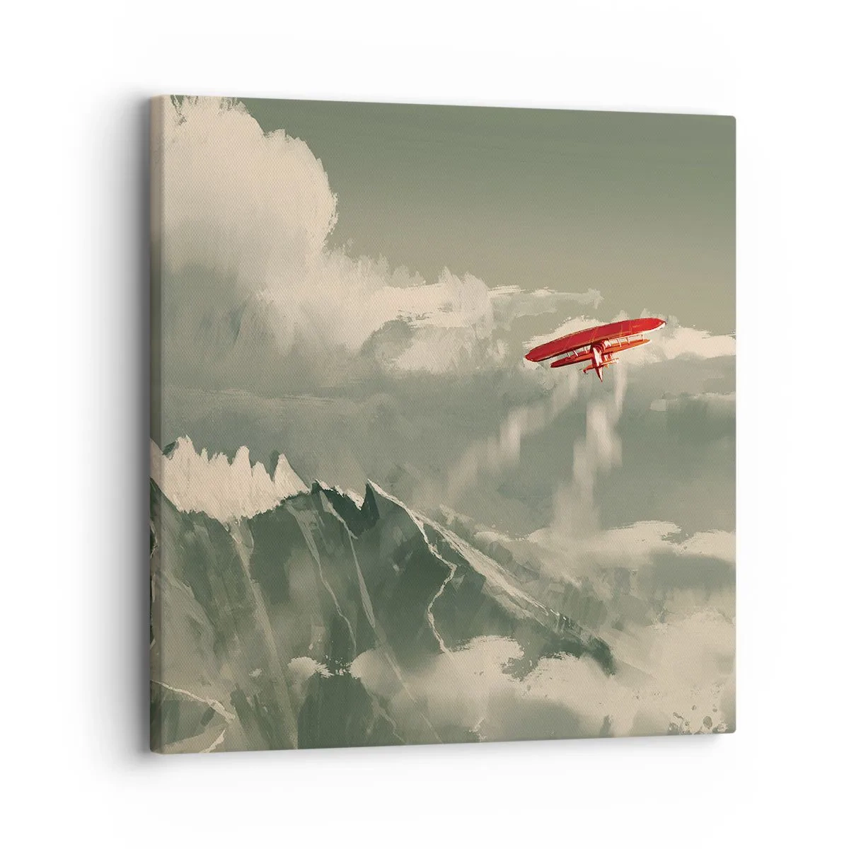 Quadro su tela - Stampe su Tela - Pioniere senza paura - 30x30 cm