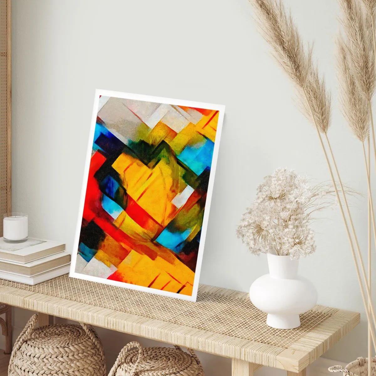 Poster - Intreccio multicolore - 61x91 cm