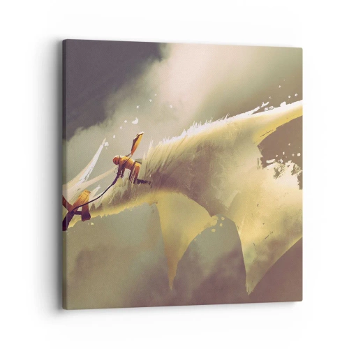 Quadro su tela - Stampe su Tela - Per salvare il mondo - 40x40 cm