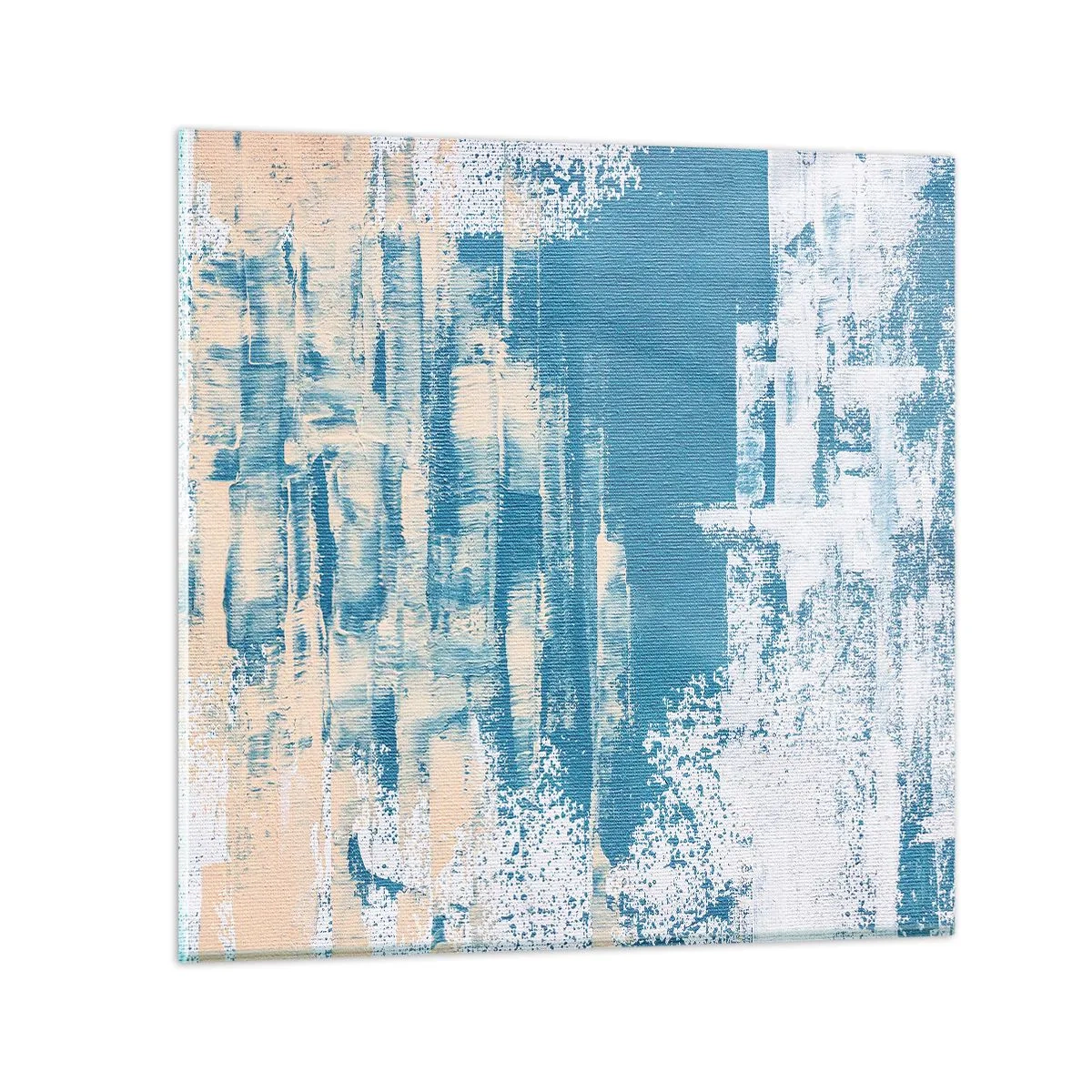 Quadro su vetro - Attraverso il ghiaccio - 40x40 cm