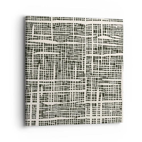 Quadro su tela - Stampe su Tela - Composizione tessuta - 40x40 cm