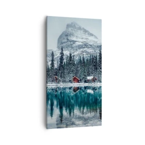 Quadro su tela - Stampe su Tela - Rifugio canadese - 55x100 cm