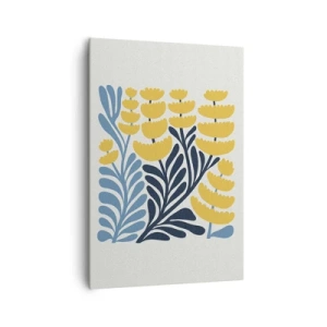 Quadro su tela - Stampe su Tela - Aiuola soleggiata - 70x100 cm