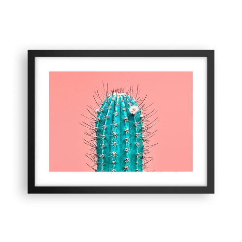 Poster in cornice nera - Stai attento - 40x30 cm