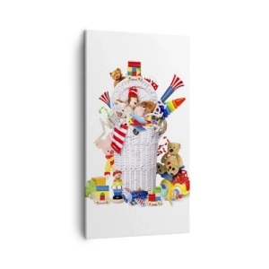 Quadro su tela - Stampe su Tela - I tesori del bambini - 45x80 cm