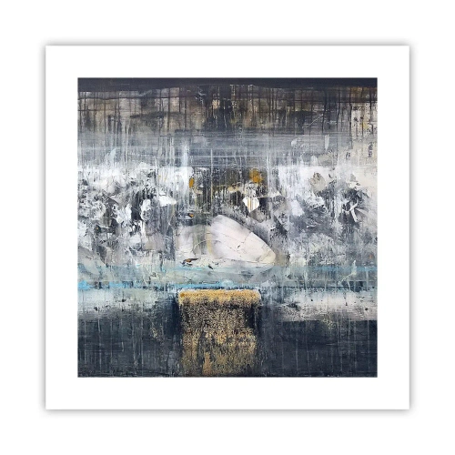 Poster - Talvolta è facile, talvolta è difficile - 40x40 cm