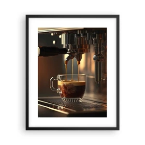 Poster in cornice nera - Miscela sensuale - 40x50 cm