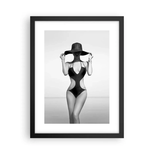 Poster in cornice nera - Il mio nome è Eleganza - 30x40 cm