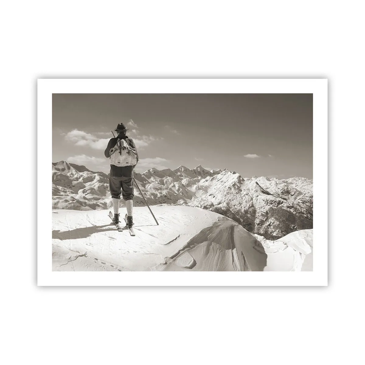 Poster - E i monti sono immutabili - 70x50 cm