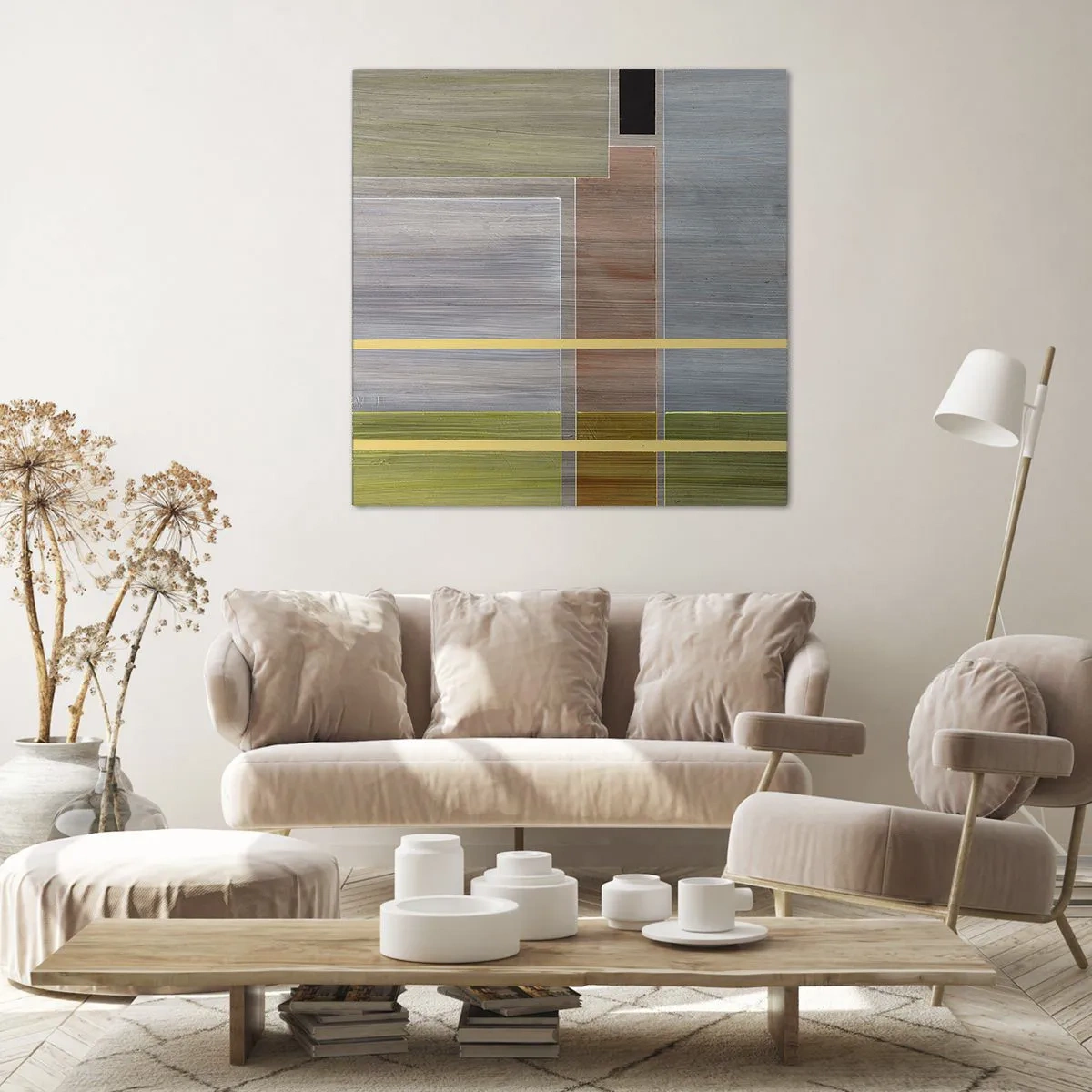 Quadro su tela - Stampe su Tela - Semplice e tranquillo - 50x50 cm