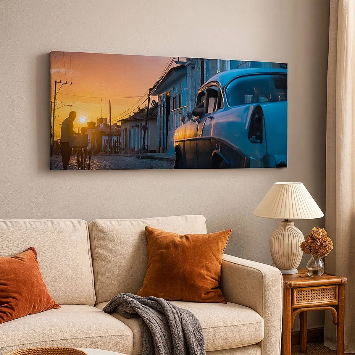 Quadro su tela - Stampe su Tela - Qui il tempo rallenta - 100x40 cm