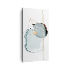 Quadro su tela - Stampe su Tela - Studio di goccia - 65x120 cm