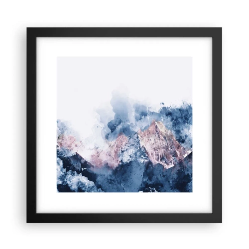 Poster in cornice nera - Queste si che sono cime! - 30x30 cm