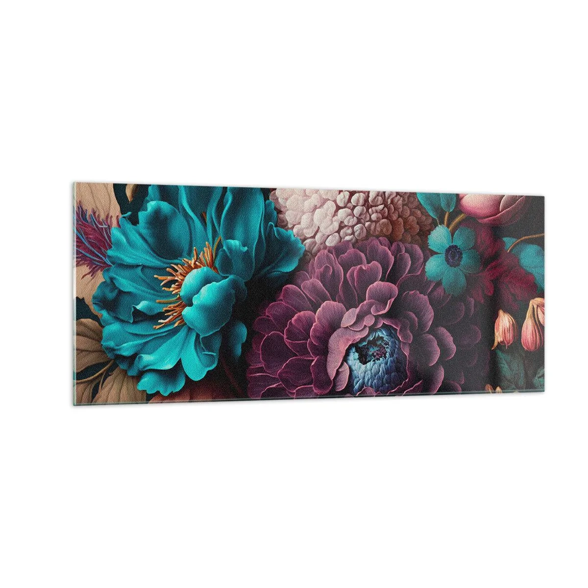 Quadro su vetro - Ricchezza della natura - 100x40 cm