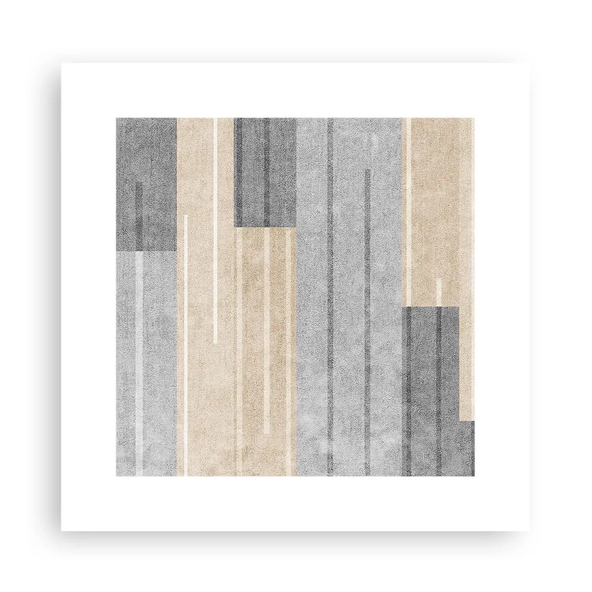 Poster - Composizione: rigare dritto - 30x30 cm