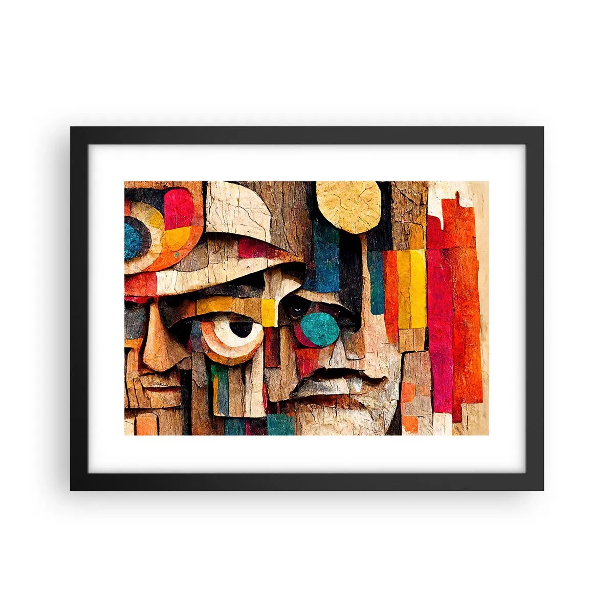 Poster in cornice nera - Ti vedo... - 40x30 cm