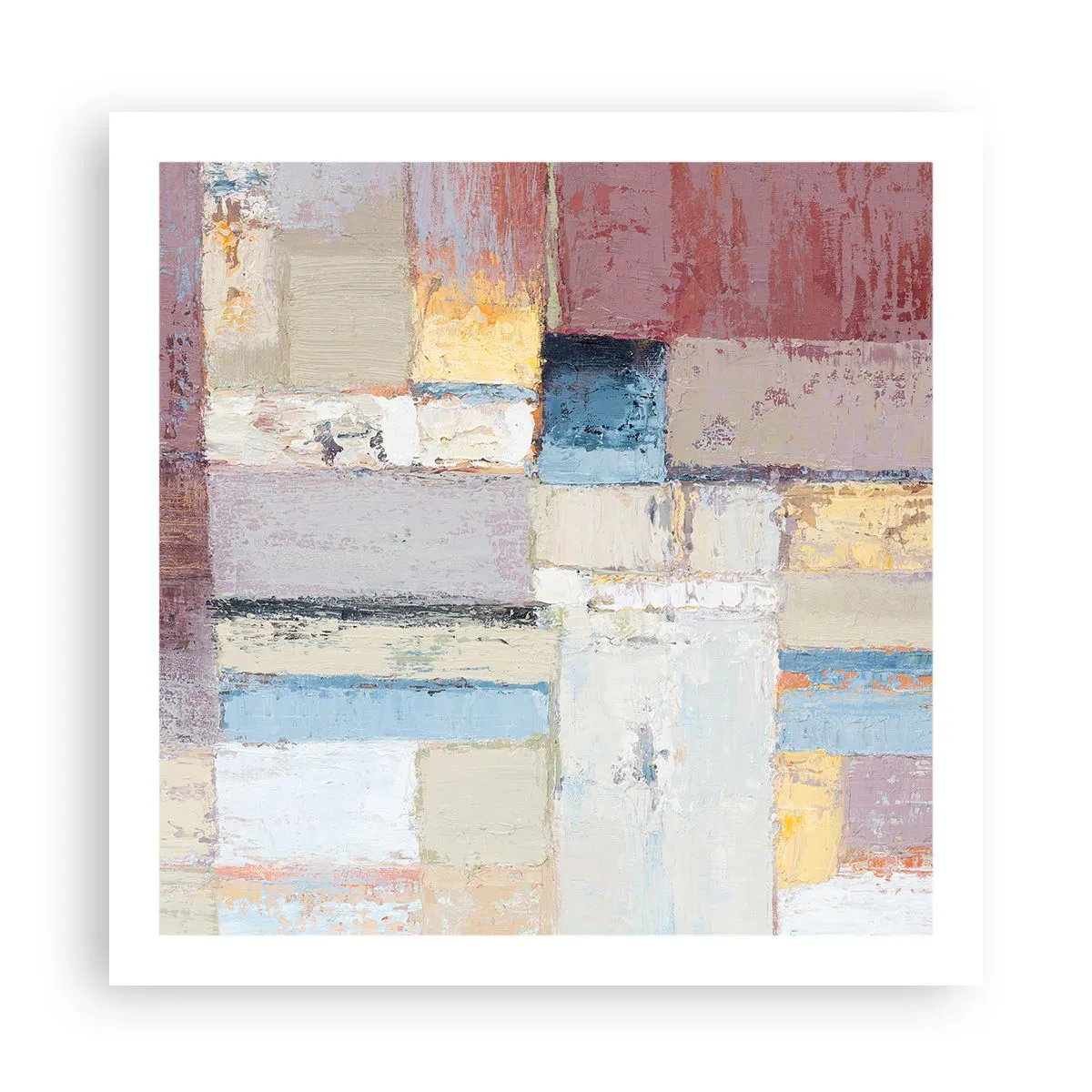 Poster - La pace della geometria - 60x60 cm