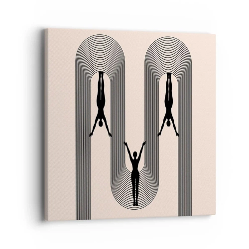 Quadro su tela - Stampe su Tela - Sottosopra - 40x40 cm