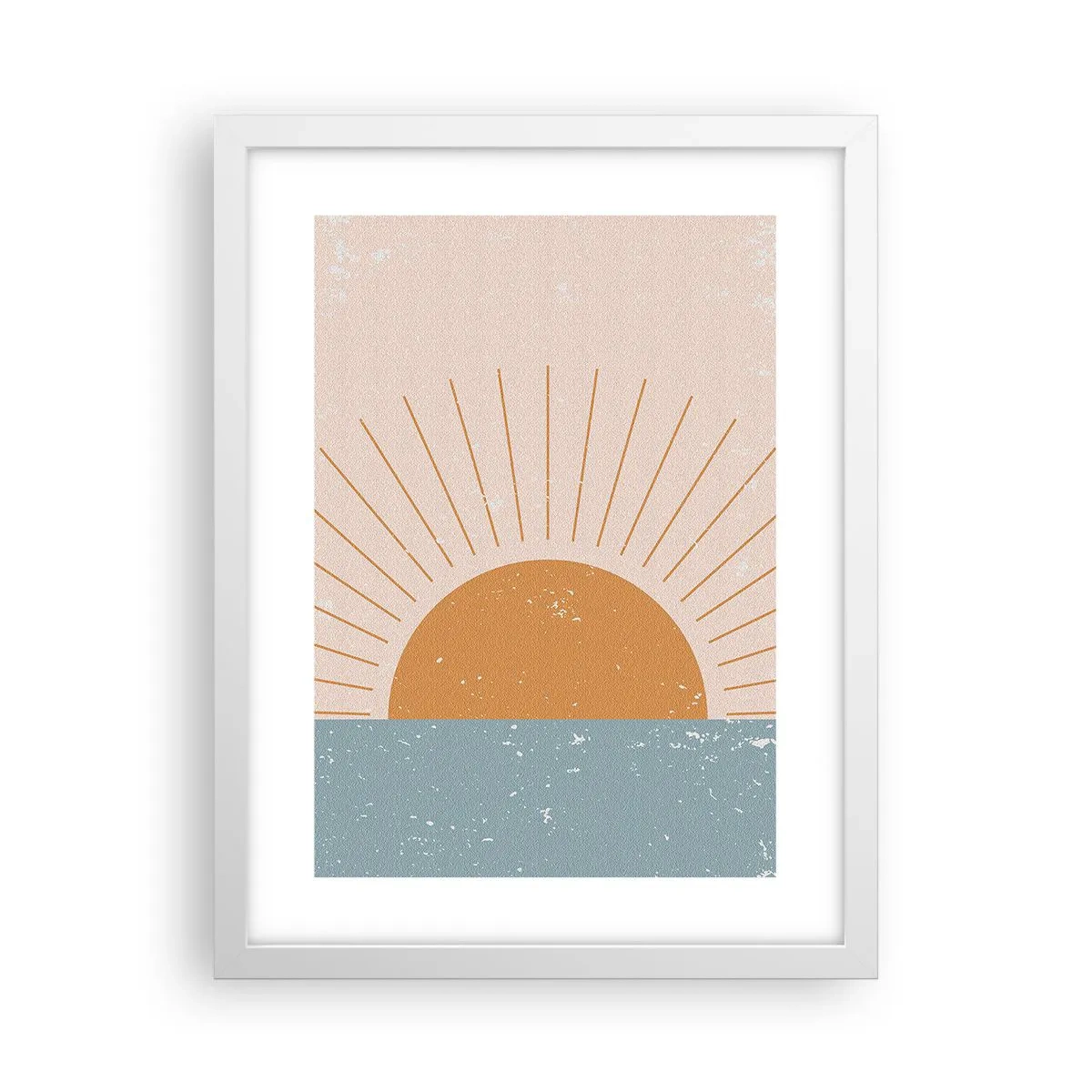 Poster in cornice bianca - Miracolo quotidiano - 30x40 cm