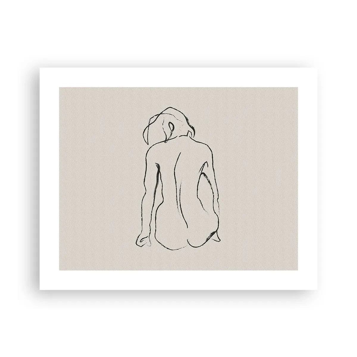Poster - Nudo di ragazza - 50x40 cm